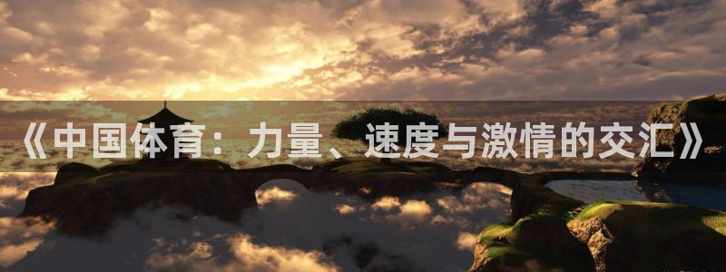 3377体育官网入口网页版：《中国体育：力量、速度与激情的交汇》