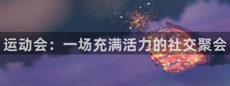 3377体育app登录入口：运动会：一场充满活力的社交聚会