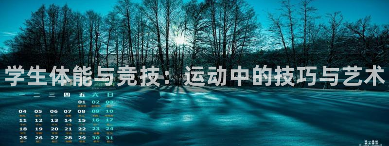 3377体育是正规平台吗：学生体能与竞技：运动中的技巧与艺术