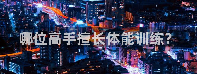 3377体育官网入口网页版：哪位高手擅长体能训练？