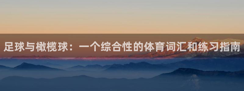 3377体育中国官方网站入口：足球与橄榄球：一个综合性的体育词汇和练习指南